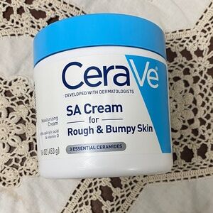 CeraVe SA Cream for Rough & Bumpy Skin - White and Blue 16oz